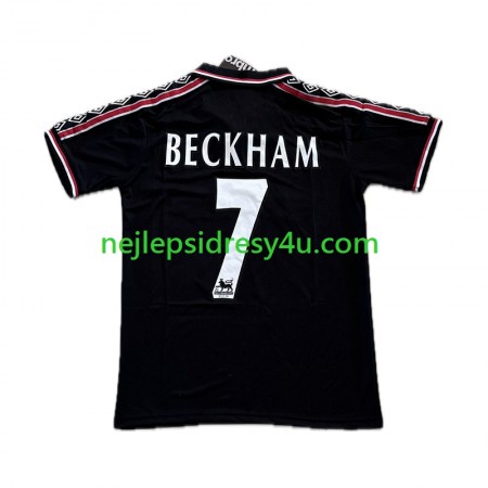 Fotbalový Dres Manchester United Beckham 7 Retro Alternativní 1998/1999
